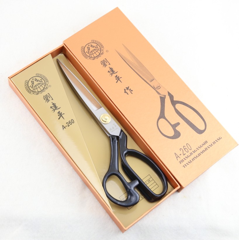 Liu Jianping Hard Case Clothing Scissors Chrome Vanadium Steel Professional Tailor Cut Sewing Clothing Cut 10-inch 9-inch 11 12-inch 12 inch
