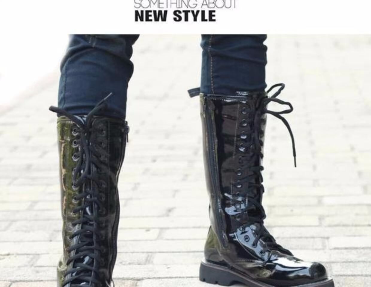 2017 mới dày lót da thủy triều khởi động ống dài Martin ủng Hàn Quốc đen cao thời trang nam cotton boot nam giầy công sở