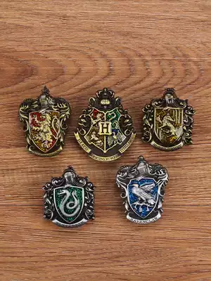 Harry Potter College badge-level long brooch brooch Hogwarts College Gryffindor gift box peripheral props