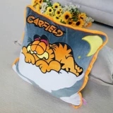 Симпатичная спящая поза, аниме Гарфилда Домашняя подушка подушка Cushing Coushing Cute Course Care Combinite, стул, подушка с подушкой для машины