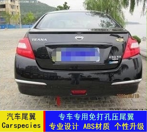 08-12 Days Tail Tail Duke Tail Tail Punch Free Tail Wing for Jesus Christ Tail ABS Modified Baked Paint Pressed Tail Wing