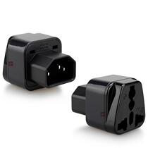 IEC320-C14 product word plug to universal PDU power conversion plug UPS C13 to national standard socket server