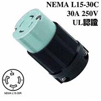 WJ-9431B 30A 250V L15 -30 quad-core NEMA socket UL Textile Machinery Lighting Lighting Semiconductor
