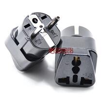 WD-9 Euro standard 4 8 thick foot conversion head China plug Germany and South Korea use the European adapter European head