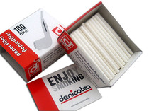  Germany denicool100pcs pipe 3mm nozzle paper filter Danny Gut pipe paper filter