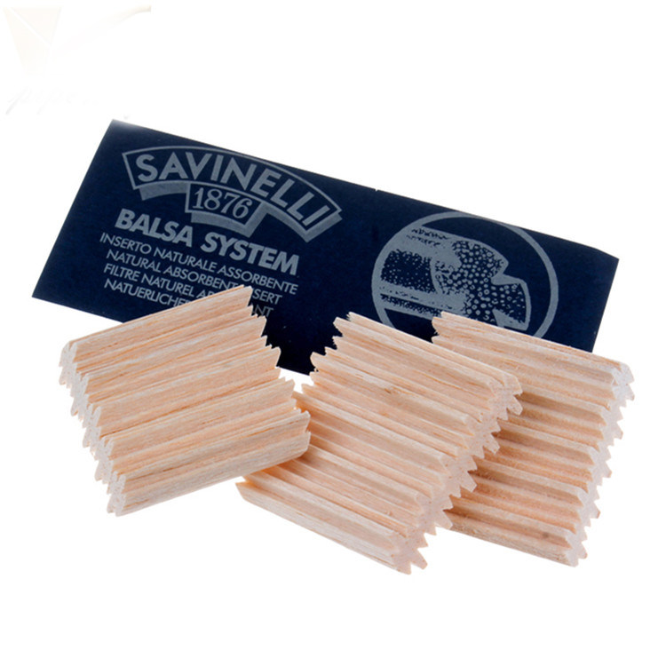 Italian Chauffinell Light Wood Tobacco Fighting Filter Core Imported Tobacco filter Core 8MM Tobacco Fighting Core Smoking