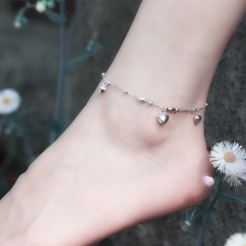 Bracelet de cheville Femme en Argenterie - Ref 3102567 Image 1