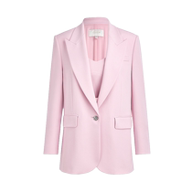 ELLASSAY spring and summer new pink two-piece acetate suit for women EWW341T00700