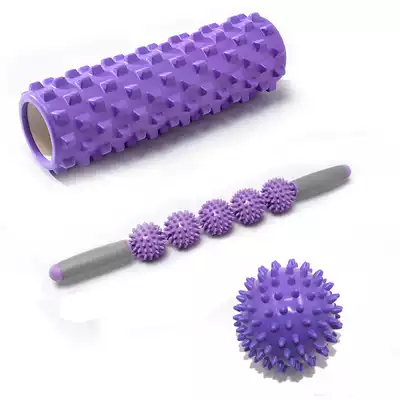 Home hedgehog massage ball muscle relaxation yoga Post relaxation fascia stick sports roller yoga fitness massage stick