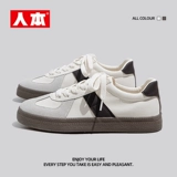 Весенняя белая обувь для отдыха на платформе, кроссовки