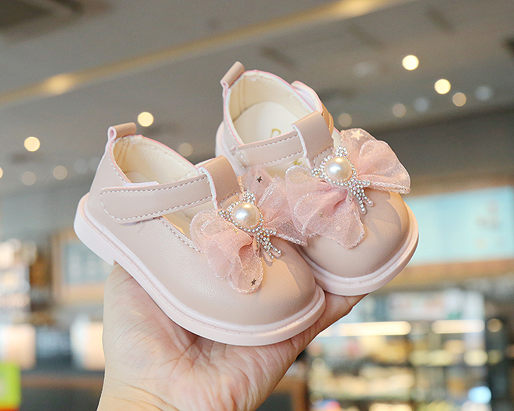 New Year Old Girl Princess Autumn Fashionable Baby Soft Sole Walking Children's Korean Edition Single Shoe Leather Shoes_voghion.com
