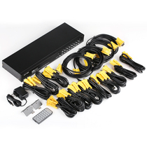 Maituovimoment MT-1601uk-CH 16-mouth KVM USB16 in 1-out switcher wiring remote control