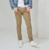 Asobio nam 2018 mùa thu mới cho nam quần âu đi lại đơn giản quần bò nam Crop Jeans