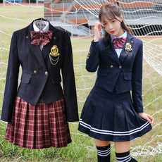 Школьная форма 学院风中学生男生女生校服班服套装jk制服英伦风学生装日系水手服