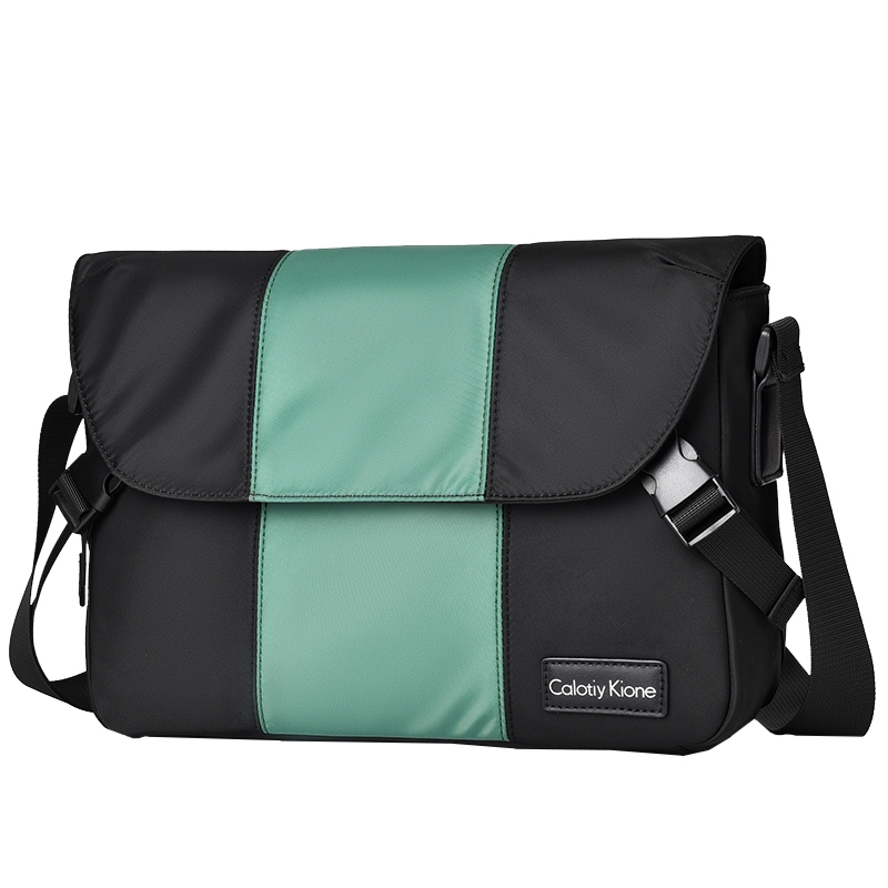 Hong Kong I TGREG Men's Trend Sport Leisure Single Shoulder Diagonal Satchel Summer Canvas Large Capacity Postman Bag