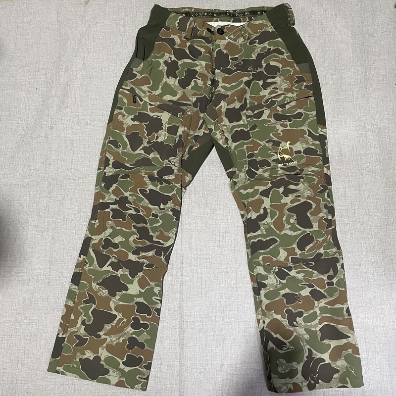 Hunting Camouflage Spring and Autumn Single-Piece Waterproof Fishing and Hunting Leaf-Patterned Quick-Drying Pants