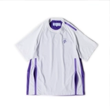 Дорожная дышащая быстросохнущая летняя шелковая футболка с коротким рукавом, оверсайз