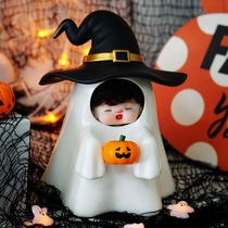 (Sold out display) ob11 clay doll soft clay doll photo props * small ghost shell * baby accessories