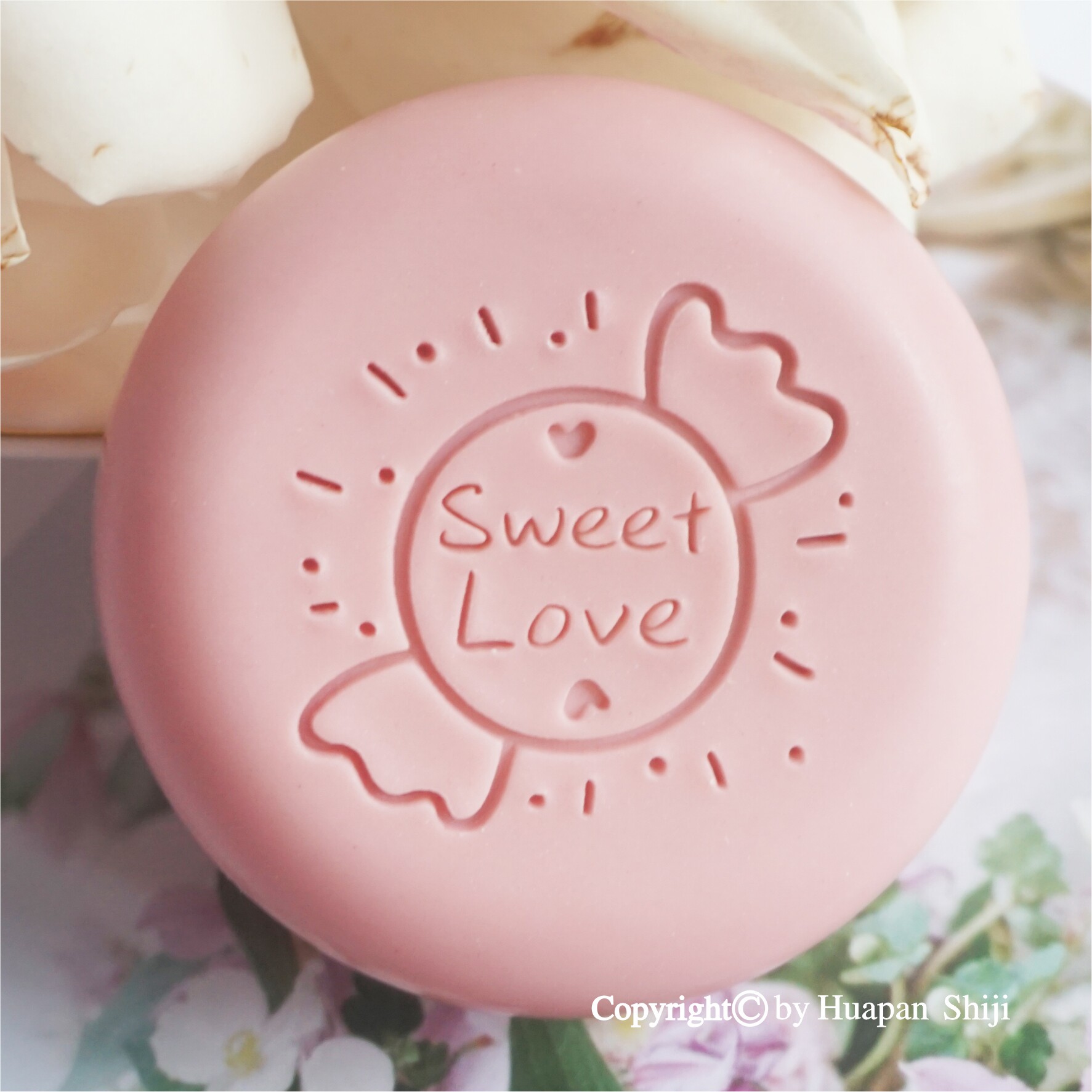 (HP2019)4*4 Sweet Candy Sweet love Exquisite Acrylic Handmade Soap Chapter
