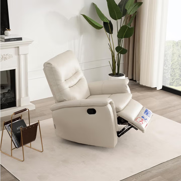 Функциональные диван 【线下同款】芝华仕头等舱现代简约真皮手动功能单人沙发k1821 Cheers,