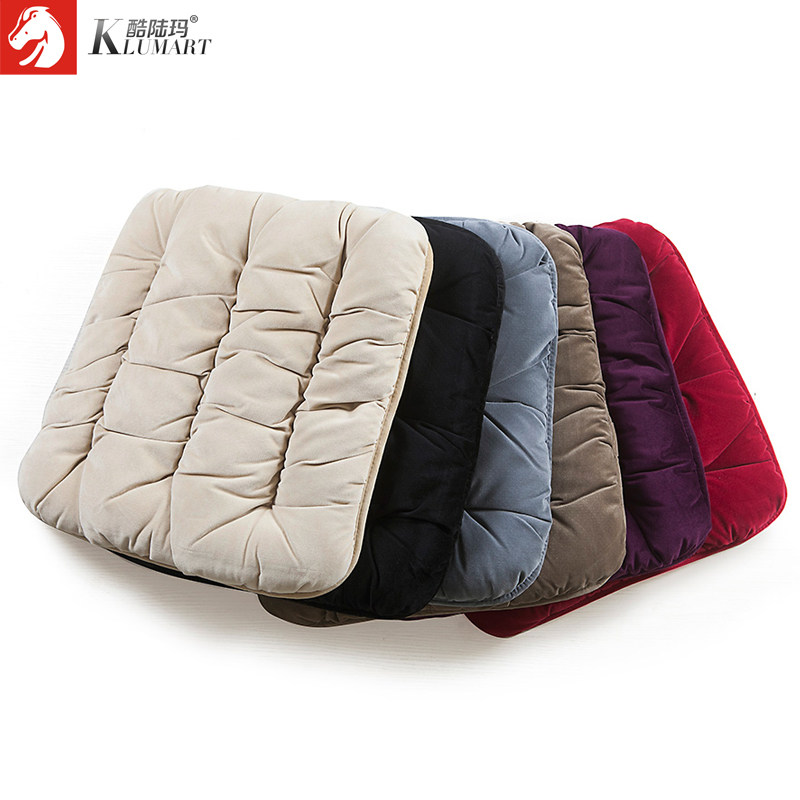 Cool Ma no backrest non-slip car seat cushion single-piece office chair seat cushion seat cushion thickened small three pieces