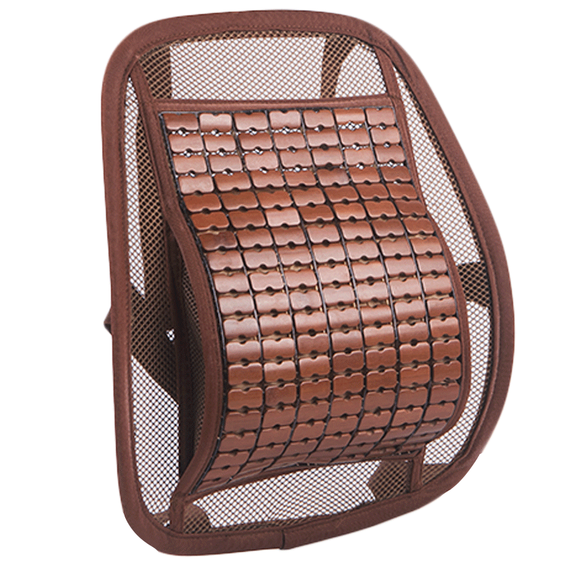 Cooluma car waist lean summer bamboo piece mesh breathable waist lean massage lumbar cushion backrest office cushion supplies