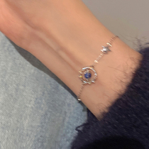 Blue Dream Universe Planet Bracelet Girls send bestie small crowdsourced design sensoriate minimalist Personality Superior Jewelry