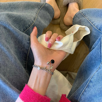 Personality 100 Hitch A Sweet Cherry Girl Girlfriends Chainly Chain Ins Small Crowd Design Sensation 2021 New Hand Accessories Accessories