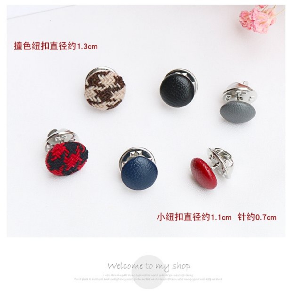 Dễ thương Áo len Trâm Phụ kiện Phụ nữ Hàn Quốc Đơn giản Áo khoác Áo khoác Trang trí Áo len Cổ áo Pin huy hiệu cài áo