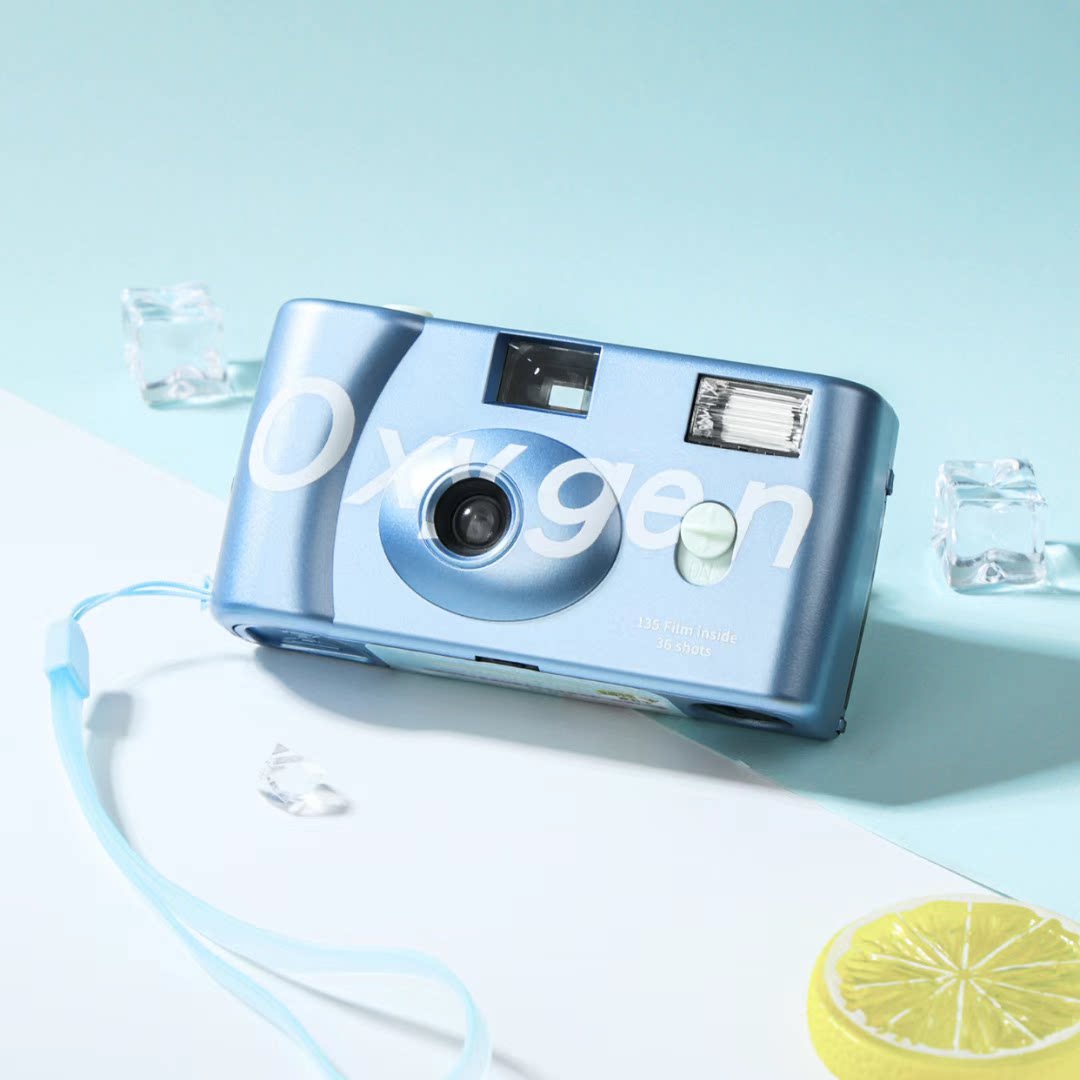 Камера Fujifilm Jelly Camera ледниково-голубая