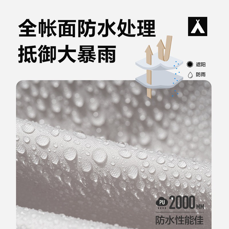 Палатка для кемпинга Mobi Garden LengShan 3 Air Plus всесезонная