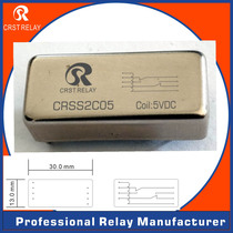 CRSS 2C05 - Spring relay 5V 12 24 two groups convert double knife dual throws