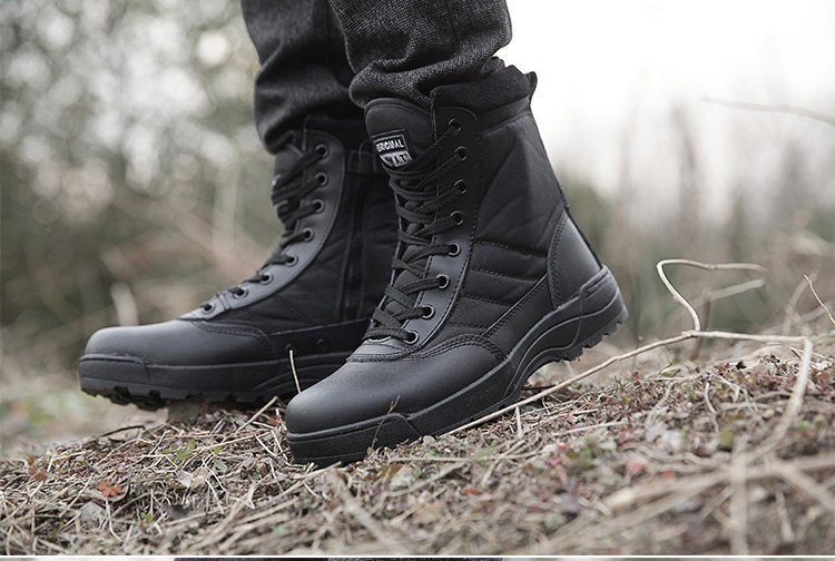 Bottes militaires pour homme - encapsulé - Ref 1402495 Image 22