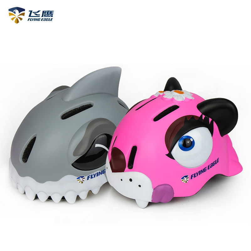 Flying Eagle Zoo animal children's helmet one-piece forming roller skating speed skating bicycle balance car skateboard safety hat