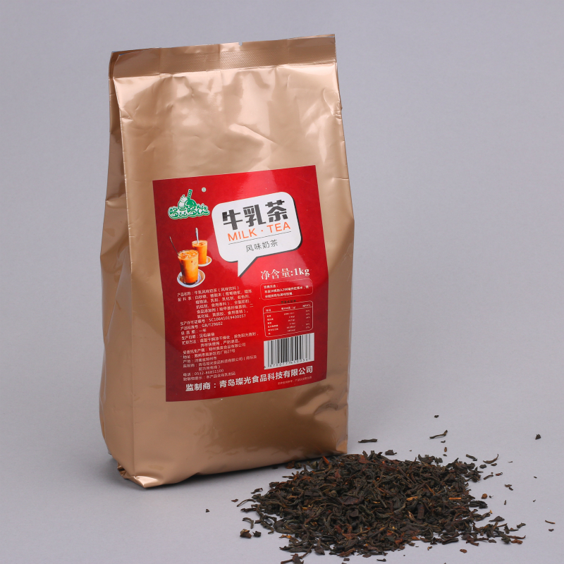 Milk tea two-in-one milk tea powder free tea roasted flavor milk tea with real New Zealand milk powder