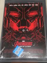 Spot premiere IMAX movie poster Avengers 2 Age of Ultron size 48x32cm
