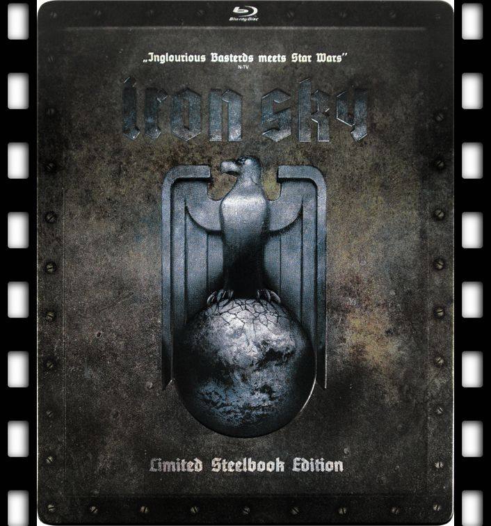 Spot Blu-ray Iron Sky Iron Sky lock B area English word HL iron box