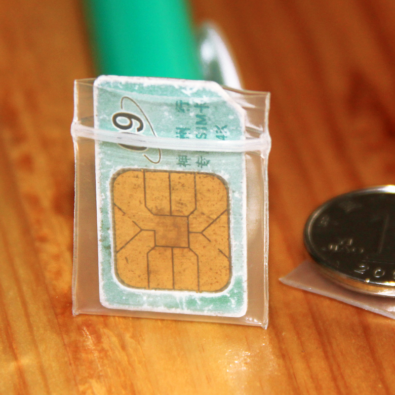 2 * 2 5cm small number thickened self-proclaimed bag transparent white mini plastic bag sealed pocket 100 only