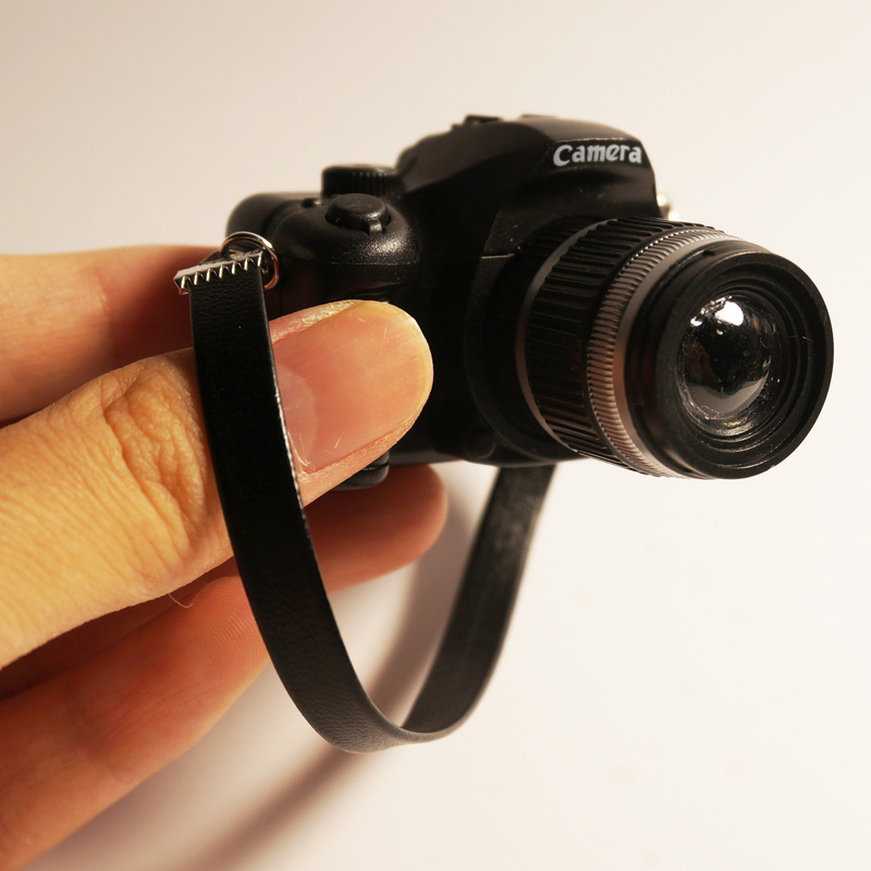 Miniature Kitchen Ob11Bjd Doll Soldier Figure Food Toy Mini Slr Camera Children's Toy Model