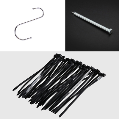 Hook Cement Nail Plastic Cable Tie Sticky Hook Hemp Rope Accessories