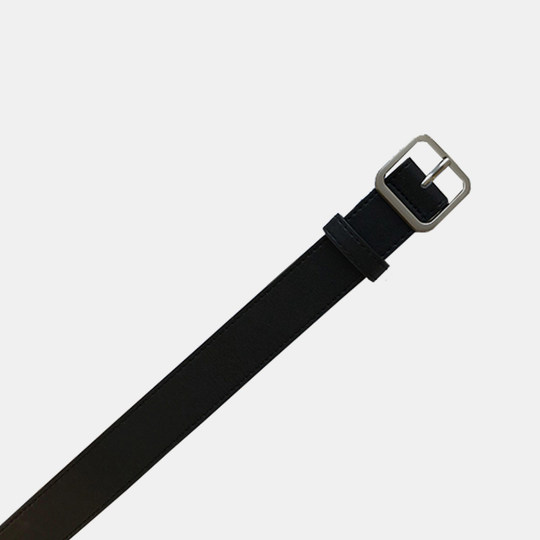 Black Genuine Leather Women's Belt for Jeans 2025 New Fashion High-End Belt Women's Decorative Autumn and Winter Versatile