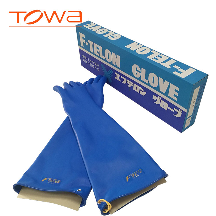 TOWA A22L antistrong acid gloves FTELON Hydrofluoric acid nitric