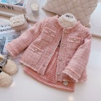 Girls down jacket 2021 new winter in the big childrens Han - Edition feather clothing