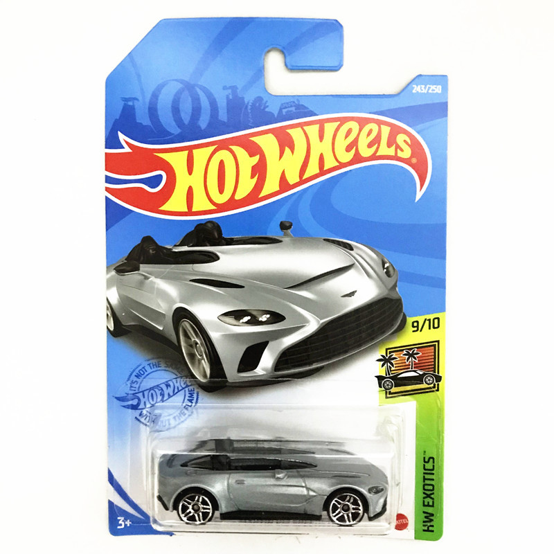 Hot Wheels Sports Car Children's Toy Car Boy's Car Model Alloy Boys 243 Aston Martin Silver Hot Wheels Sports Car Children's Toy Car Boy's Car Model Alloy Boys 243 Aston Martin Silver