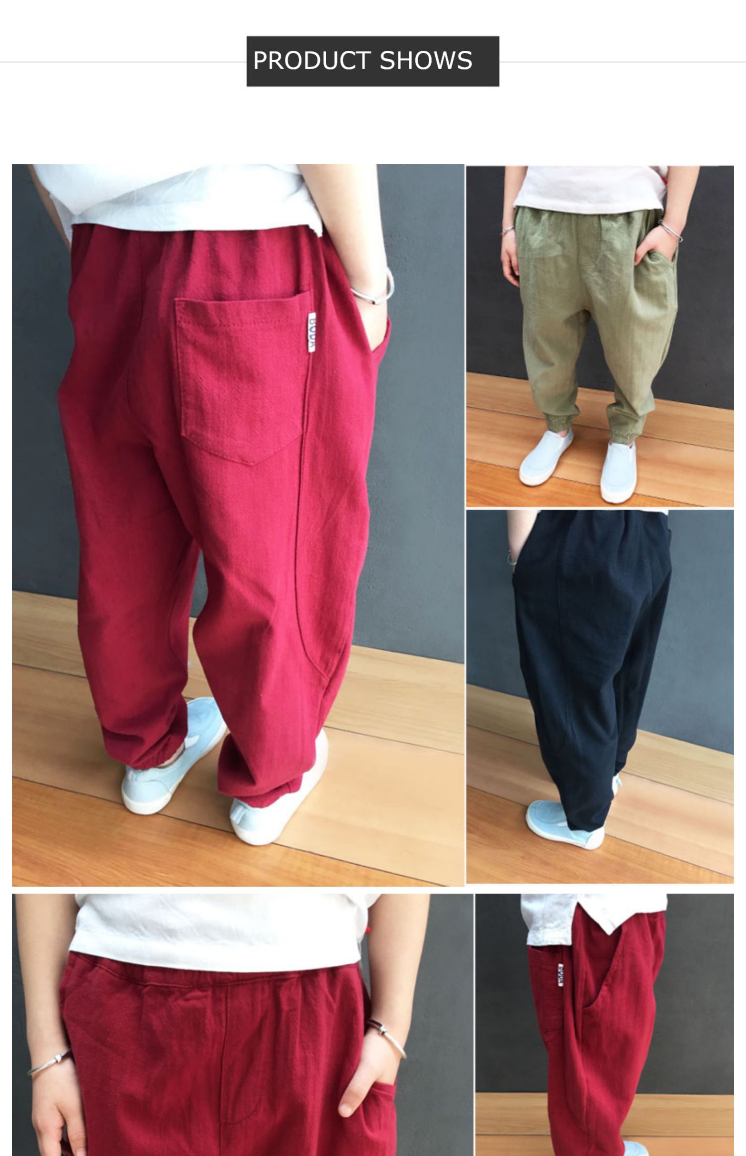 2019 mới mùa xuân và mùa hè mùa hè mỏng và quần cotton trẻ em quần bé trai quần bé gái điều hòa không khí quần bé gái - Quần quần nỉ trẻ em đẹp