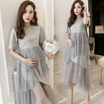 Maternity gauze dress summer fairy Super fairy dress spring summer dress