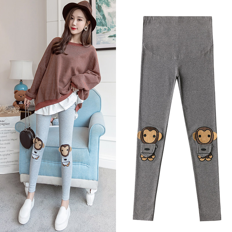 Maternity pants autumn pants fashion trend mom pants women's 2019 new summer pregnant women's pants spring and autumn