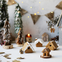 Mini Christmas Gingerbread House Biscuit Cut Model Valentines Day Christmas Halloween available in 3 styles