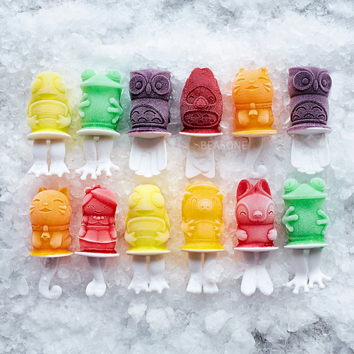 (Flush) USA Zoku Original Loaded Import Super Cute Fairy Tale role Rod Ice Molter Ice Popsicle Moles