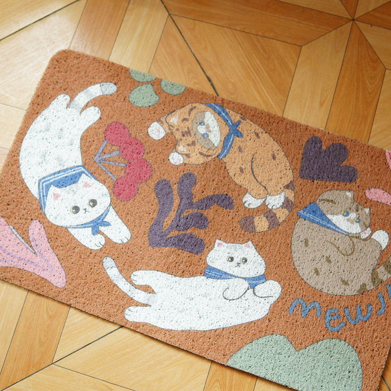 MEWJI MUJI Original Cat Cute Household Carpet Cardwire Roll Focus Focus